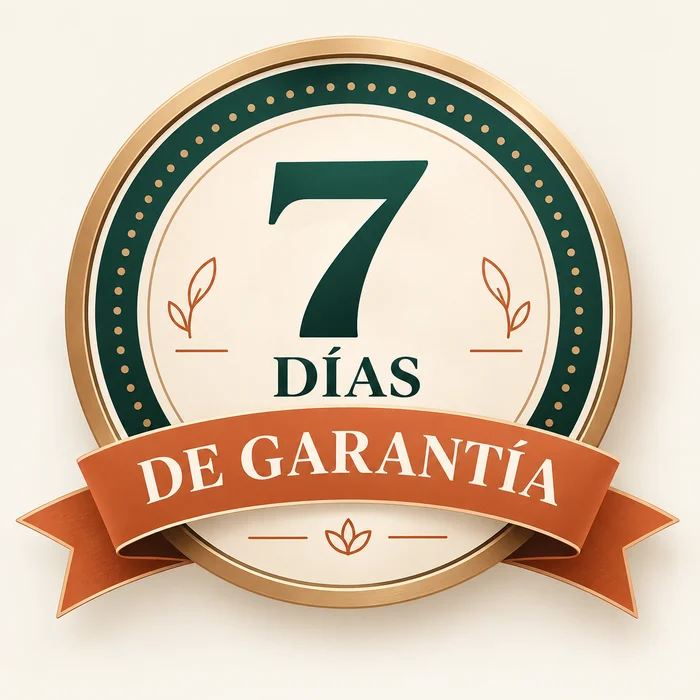 Sello de garantía de 7 días de Espalda Libre